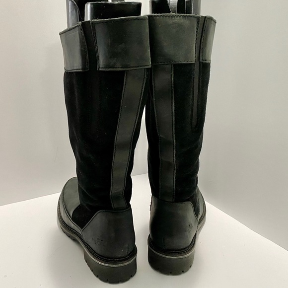 Bos. & Co. | Black Norman Wool-Lined Waterproof Leather Boot size 38 (8-8.5) - Picture 2 of 6